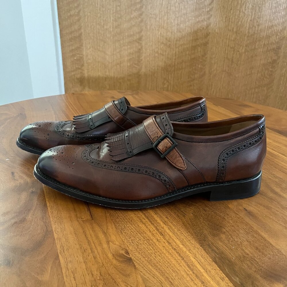 Moral Code Broden Brandy Leather Men's Shoes